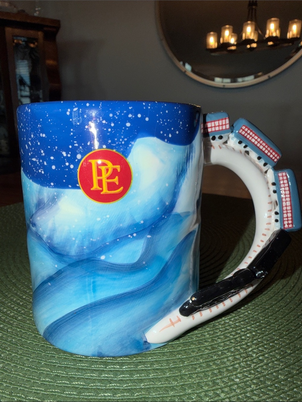Hallmark The Polar Express Train Handle Mug with Train Sound